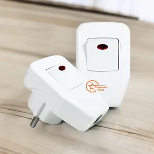 Steker Saklar Lampu Jumbo On Off / Colokan Listrik On Off Pin Kuningan