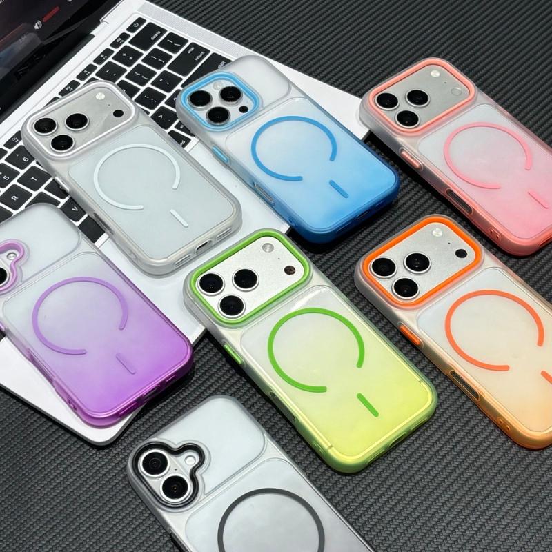 Ốp lưng TPU chuyển màu mềm cho IPhone 18 Pro Max, 13, 11, 15, 17, 16, 14, 12 Pro Max và 17 Air; nhẹ và tối giản, thiết kế unisex với bề mặt nhám bảo vệ.