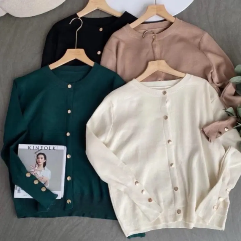INNARA CARDY KANCING - BLOUSE BATWING RAJUT CROP RACHEL MODEL PENDEK
