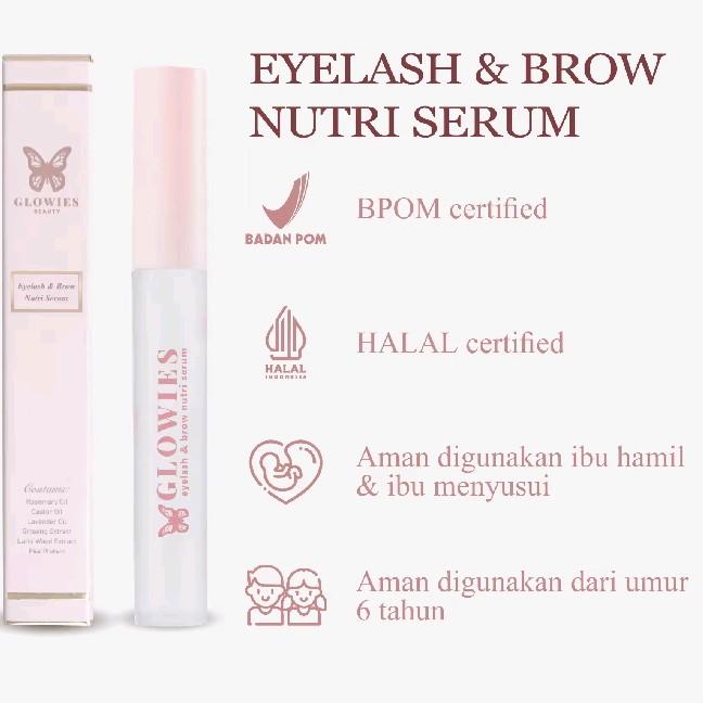 Glowies Beauty Eyelash & Brow Nutri Serum | Serum Penumbuh Alis dan Bulu Mata 1