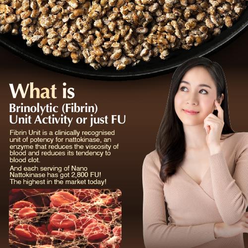 Product Introduction of [LAST DAY!!!] Nano Nattokinase 2800FU •Reduce Cholesterol • Blood Pressure • Prevent Blood Thickening • Recommend For Stressful Adults 55
