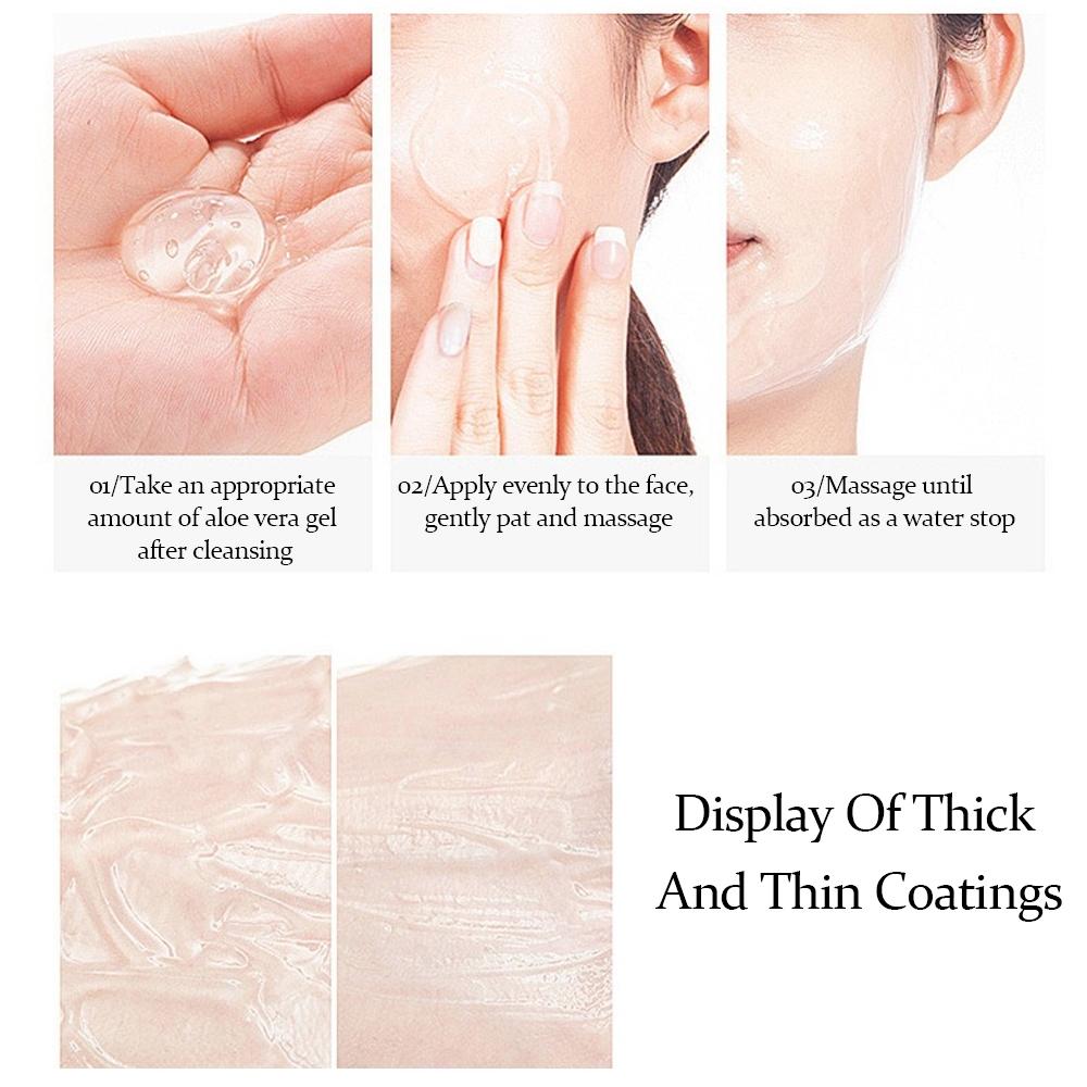 Aloe vera gel Melembapkan dan menghidrasi kulit Memperbaiki kulit berjerawat serum