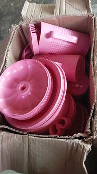 Product Review of Party Set /Piring Plastik Set 28pcs/ Piring 6pcs Mangkok 6pcs Basi Segi 4pcs from I**i 1