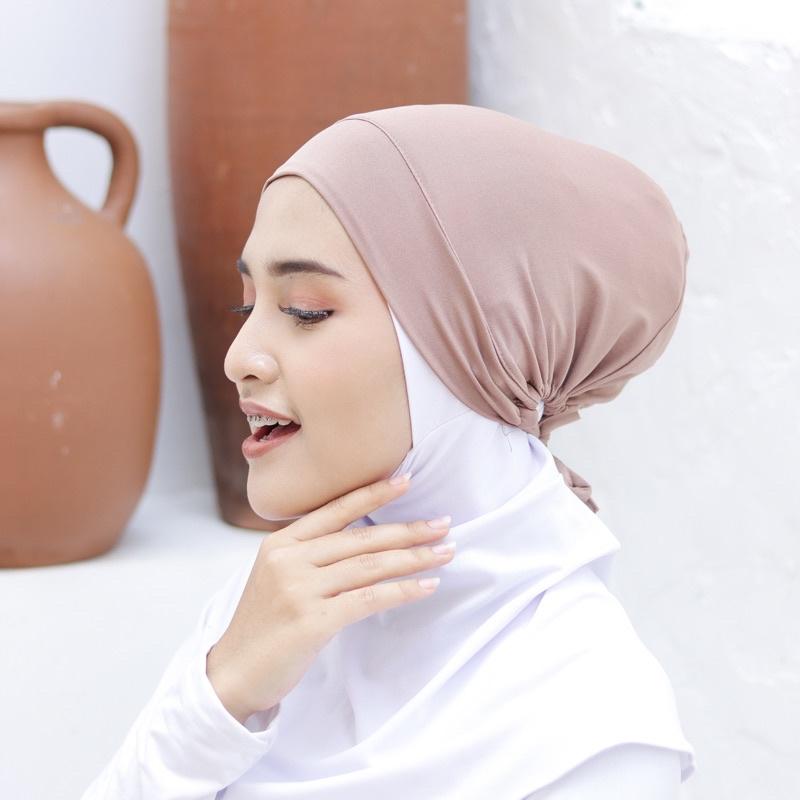 Ciput Tali Jersey Premium Anti Pusing dengan Ukuran Kepala Yang Bisa Disesuaikan 3