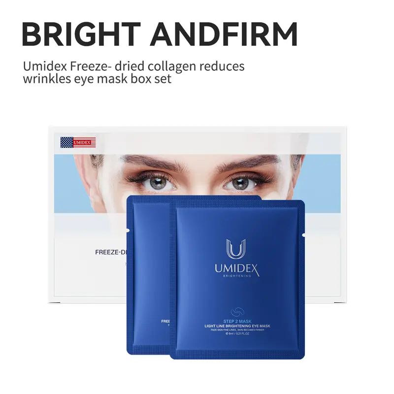 Product Introduction of Freeze-Dried Collagen Reduces Wrinkles Eye Mask box set,10pcs/box Eye Mask for Dark Circles and puffiness 29