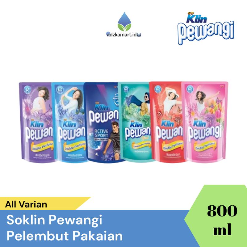 Pelembut Pewangi Pakaian So Klin Pewangi Comfort Blue / Hijab Refreshing Green / Exotic Purple 0