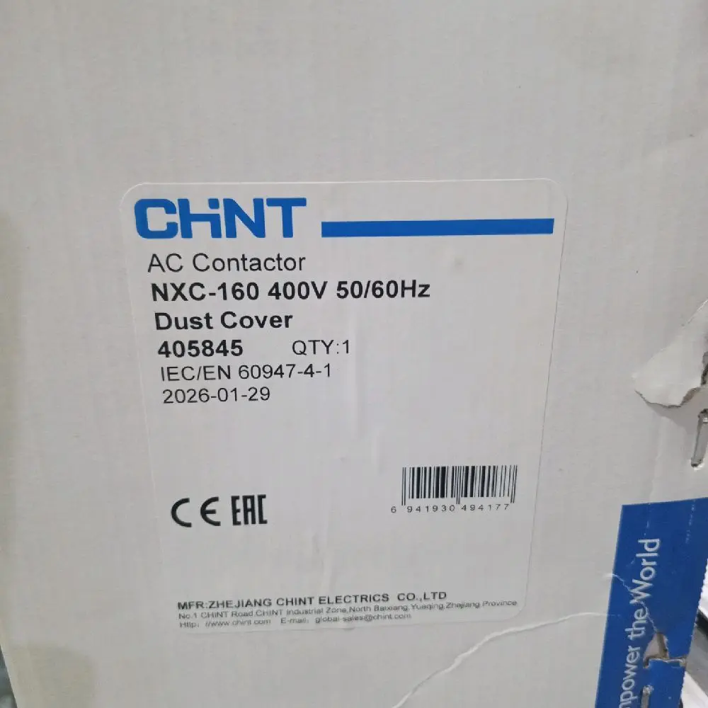 CONTACTOR CHINT NXC-160 400V 200A