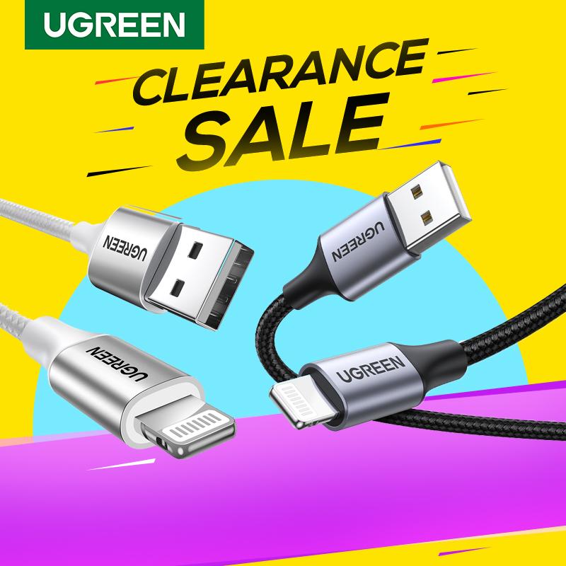 【rửa sạch kho Cáp sạc iPhone MFI USB 2.0 sang Lightning, UGREEN