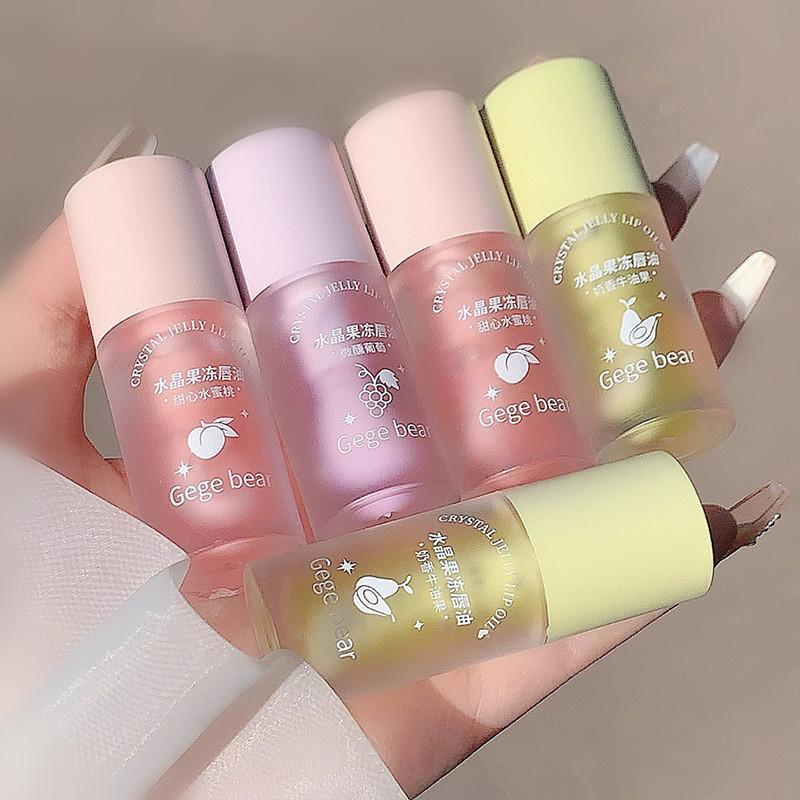 Mini Moisturizing Nourishing Liquid Lip Balm Transparent Jelly Texture Lip Balm Lip Oil Lip Care 4