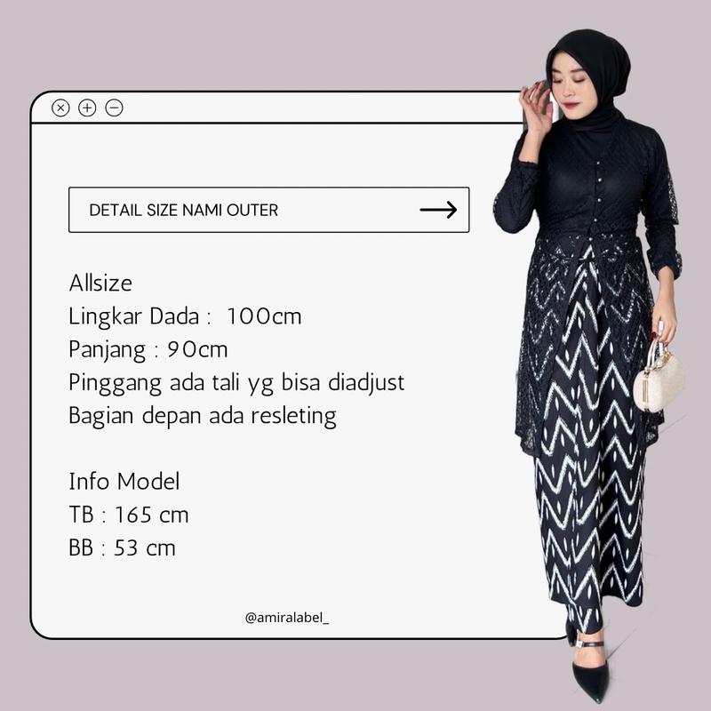Product Introduction of NAMI OUTER | OUTER KONDANGAN | OUTER BRUKAT 0