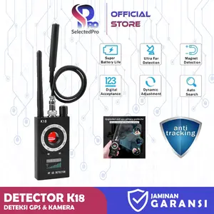 Detector K18 Deteksi Finder GPS & Kamera Pengintai Pengawasan Tersembunyi