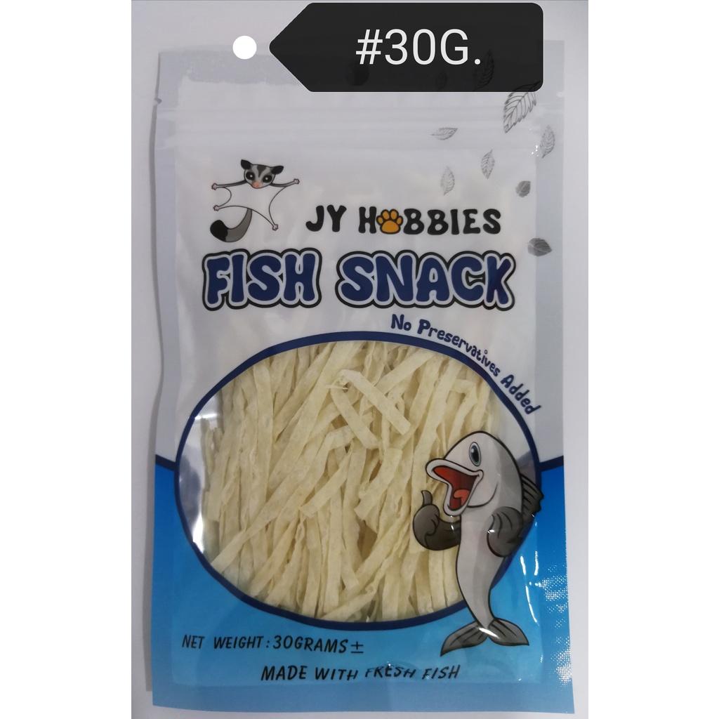 GF006 JY Hobbies Fish Snack 30gram Sugar Glider Food Treat Feed Makanan
