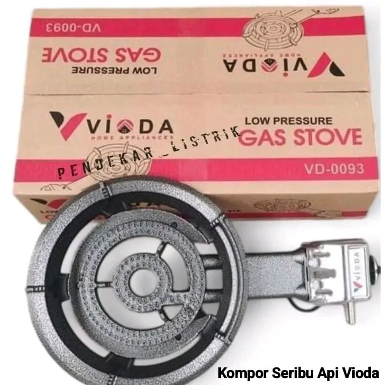 Kompor Api Seribu Vioda sumbu besar praktis