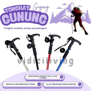 Tongkat Daki Gunung/ Tongkat Hiking Trekking Pole