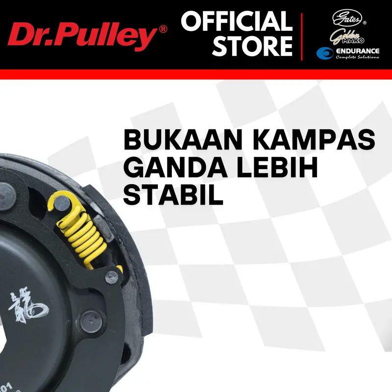 PER SENTRI KAMPAS GANDA 1000 RPM  Motorcycle  BEAT MIO NMAX DR PULLEY Motor 5