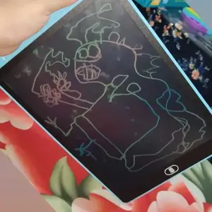 LED Drawing Tablet Children Drawing Erase 16 Inch Berwarna With Stylus Pen LCD Writing Tablet For Children's Learning
