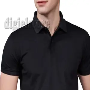 Kaos Pria Berkerah Polo Polos Lengan Pendek Atasan Pria Baju Keren Dewasa