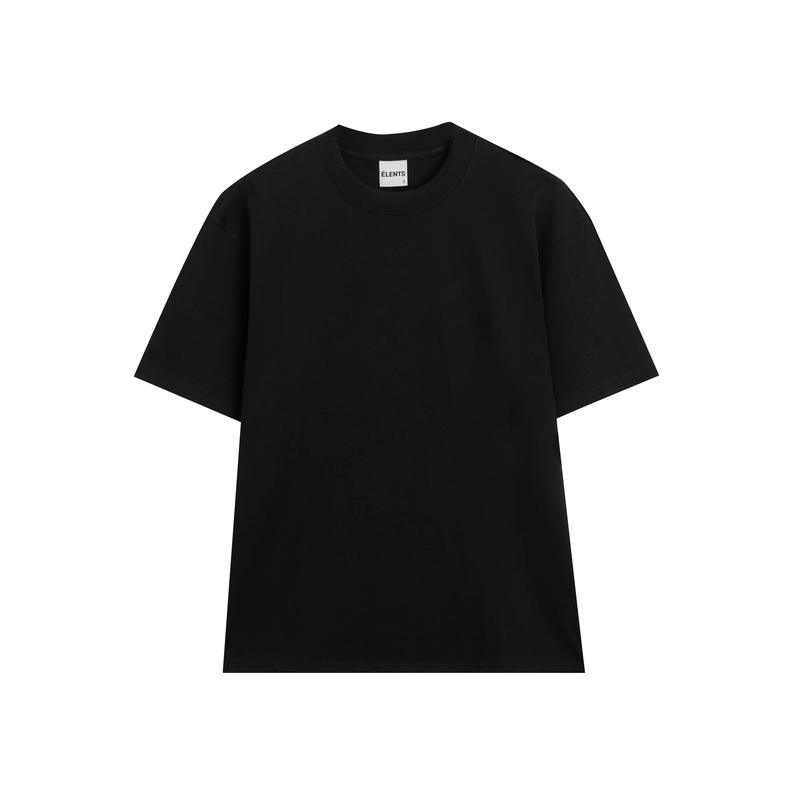 Áo Thun Trơn Unisex Relaxed Fit Cotton ÉLENTS ESST099