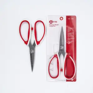 Gunting Potong Bahan Kain / Gunting Kodok Merah PIN - 4083