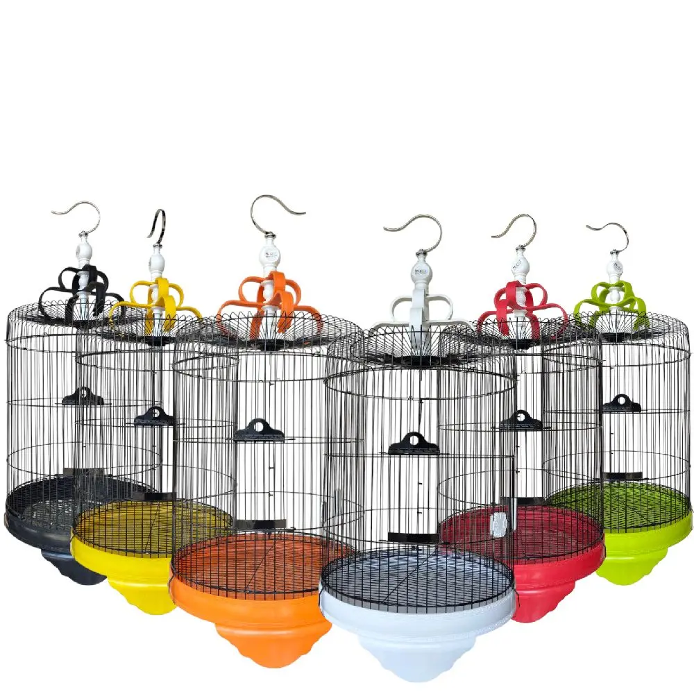 SANGKAR JUMBO KAPSUL DIAMETER 42CM FULSETT KANDANG/KACER/CUCAK IJO/MURAI/JALAK/BEO/PARROT, DLL