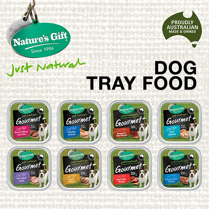Nature's Gift Meal Tray 100g x 9 trays