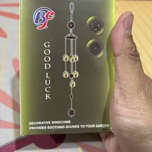 Lonceng Angin/Lonceng Hiasan Pintu/Fungling Wind Chime/Lonceng Gantung Bahan Tembaga Untuk Pintu Hadiah Buah Dinding Ramadan ekstraseru nikel modern dekorasi gantung Mobil
