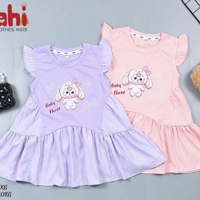 Váy xuông Cotton xinh xắn cho bé gái từ  (12-28kg ) 4