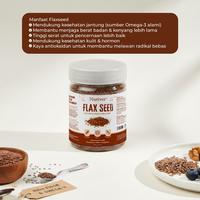Gambar NUTIVER Organic Flaxseed India Premium 100% Original | Flax Seed India | Flaxseeds Biji Rami India Organik | Super Food Kaya Manfaat - 100gr dari NUTIVER.ID Kota Tangerang Selatan 3 Tokopedia