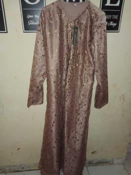 Product Review of GAMIS PESTA BUSUI TERBARU / TERLARIS SIZE M-L-XL- XXL-STANDAR DAN JUMBO TANGAN FUL BURKAT ,BAHAN SATIN from s**a 0