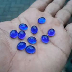 batu akik blue royal king shappire 10x8 mm