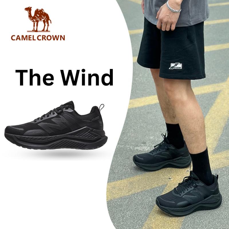 【Chasing The Wind Camel Crown Giày chạy bộ cho nam mùa xuân 2025 Giày thể thao thường ngày chống mài mòn, đệm chống mài mòn, bám mọi địa hình mới K14B097038/K14C097670/K24B097039/K24C097669