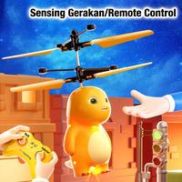 Gambar Lele Toys Helikopter Mainan Terbang Karakter Nailong Lucu Dua Mode Kontrol Gestur Tangan dan Remote 2.4G Isi Ulang USB Desain Menarik Koleksi Mainan Anak Usia 6+ Tahun - Mode Sensor Tunggal dari LeLe Toys Online Mall Kab. Tangerang 5 Tokopedia