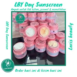 LBY Day Sunscreen 100% Original dg UV filter spf 50 BPOM Perawatan Wajah