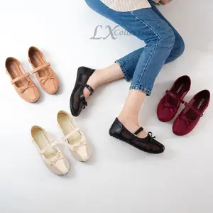Sepatu Flat Wanita Kekinian / Flat Shoes Wanita Terbaru Nyaman Dipakai Harian