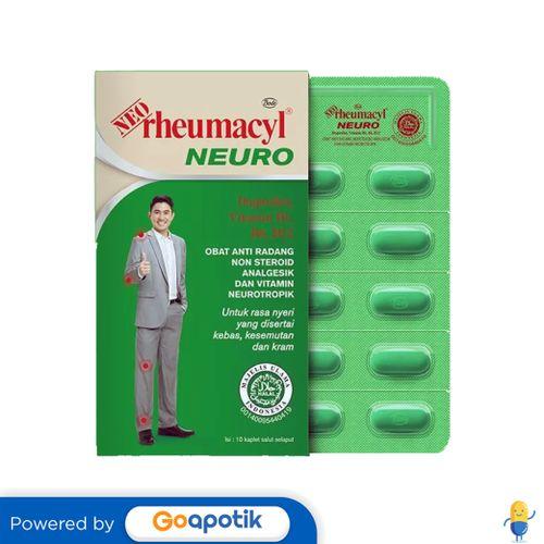 Gambar NEO RHEUMACYL NEURO STRIP 10 KAPLET dari Apotek Rave Pharma by GoApotik Kota Administrasi Jakarta Pusat Tokopedia