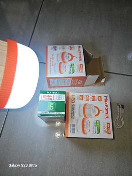 Product Review of Lampu Emergency Gantung / Magnet UFO 300w 400w (SUPER Terang) Cas Hp Usb from p**4 0