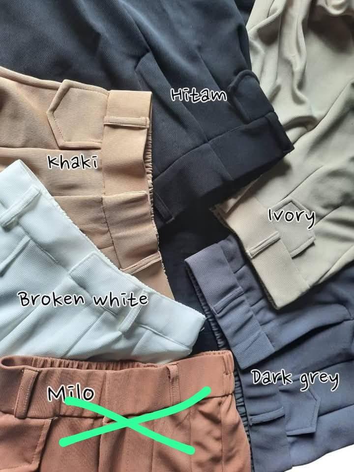 Product Introduction of Orro Pant Knit Celana  Panjang Wanita Style Korea Celana Melar Bahan Knit 15