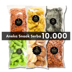 [DELISH SNACKS] Aneka Snack Serba 10.000 / Cemilan Camilan Bebas Pilih / Kripik Krupuk Kacang