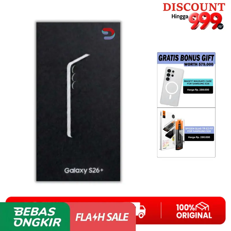 Samsung Galaxy S26 / S26+ S26 Plus - Samsung S26 12GB 512GB Garansi Resmi Indonesia