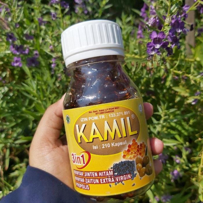 Gambar KAMIL 3 in 1 (Habbatussauda'/Jintan Hitam, Zaitun, Propolis) 200 kapsul dari MuliaShop Surabaya Kota Surabaya Tokopedia