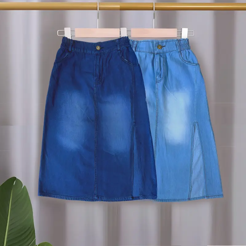 ROK WHISKER ANAK PEREMPUAN TANGGUNG USIA 10-12 TAHUN//ROK BELAH MIDI PANJANG 7/8 Fashion 1