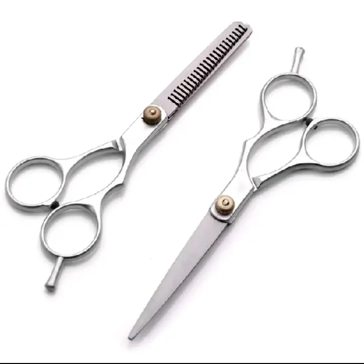 GUNTING RAMBUT DAN GUNTING SASAK PEMOTONG DAN PENIPIS RAMBUT STAINLESS