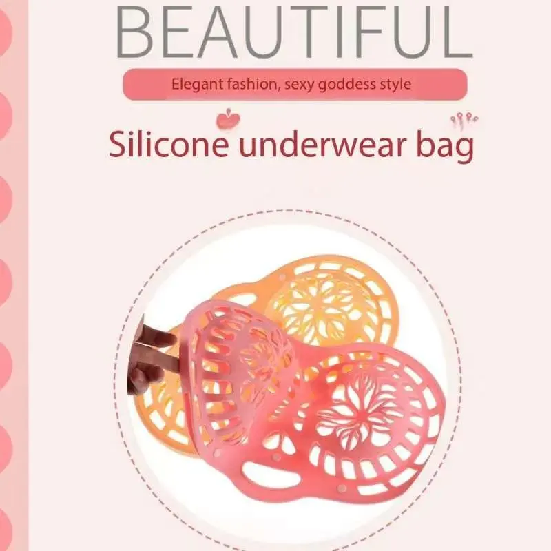 Silicone underwear laundry bag washing machine special anti-deformation wash bag bra underwear bag cleaning artifact cross-border
