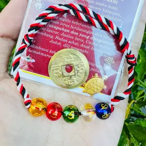 Gelang Tridatu Panca Rejeki Gratis Kura Kura Rejeki
