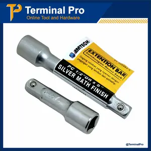 AMTECH Extension Bar 1/2 Inch x 3 Inch 5 Inch Pilih Ukuran - Sambungan Kunci Sok Chrome Vanadium