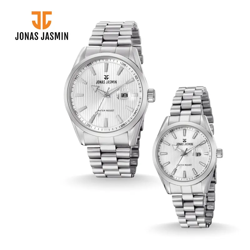 Jonas Jasmin - Jam Tangan Couple Analog JJ-3114M/L Watch Include Box Fullset 4
