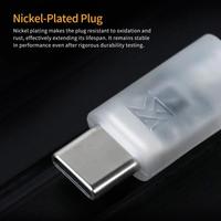 Gambar Kabel KZ Cable Kabel Earphone IEM USB Type C Oxygen Free Copper Silver Plated Upgrade Cable Built-In DAC - PIN C USB TYPE C dari Tech Cube Store Kota Administrasi Jakarta Barat 4 Tokopedia