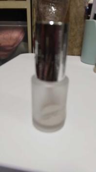 Product Review of 20ml 30ml 50ml 100ml Frosted Flatneck Bottle with Silver Pump & Cap GB118 from M**Y 0