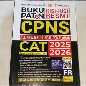 Buku Paten Kisi Kisi Resmi Tes CPNS CAT Terbaru Lengkap Soal Penalaran 2025 2026