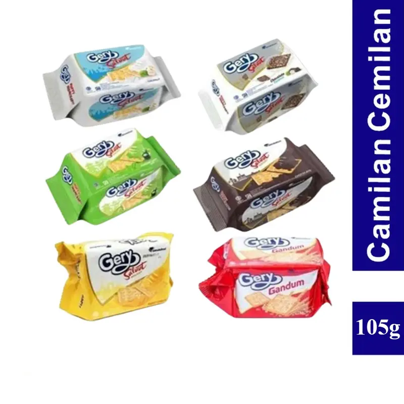 Gery Saluut Malkist Biskuit Crackers Premium Pack 105 gr 0
